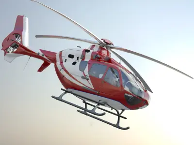 Eurocopter EC 135 Medical 3D model purchase