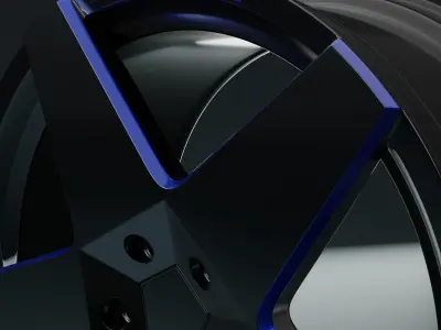 Wheel disk rim  3D model