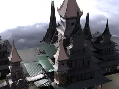 Golden Triangle Temples Extended 3D model