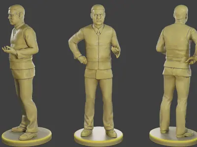 Male Security reflective vest MSRV Pack1