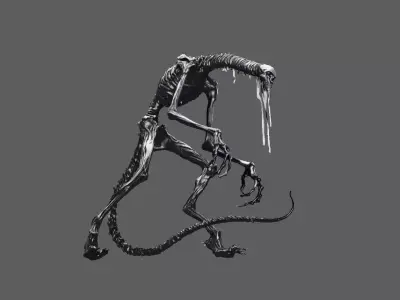 Creature 3D model 5