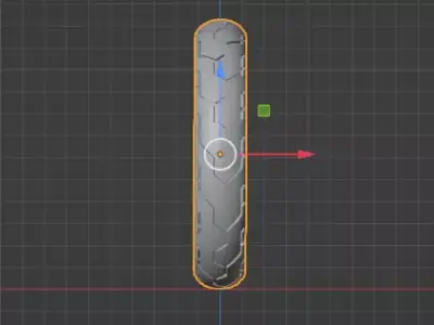 moto tire dv4a highpoly non brand 3D model 3D model