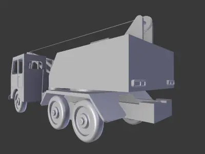 Toy truck Crane model 3D print model