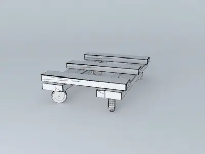 Furniture Dolly Free 3D model