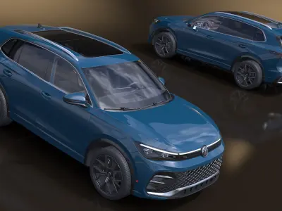  2024 Volkswagen Tiguan R-Line Turquoise 