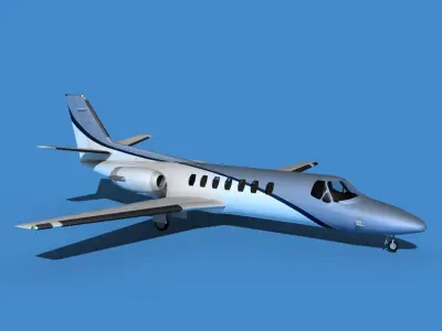 Cessna Citation V 560 Encore V08 3D model