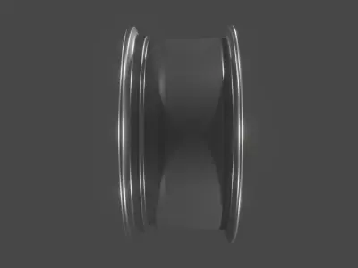Car Rims High Poly Model FBX Free 3D model