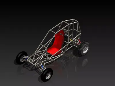 buggy 3D model buy