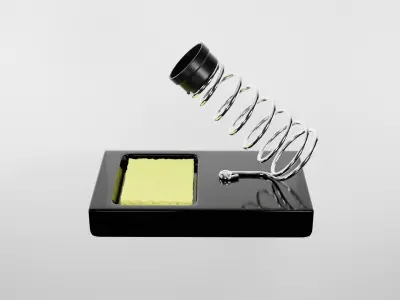 Soldering Iron Stand 3D model