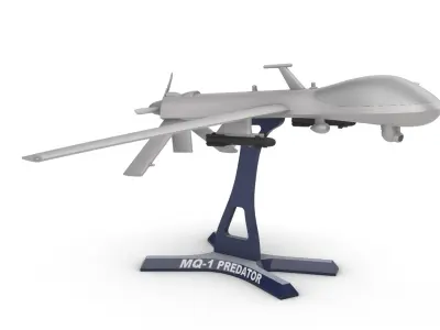 MQ-1 Predator 3D print model