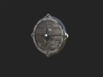 Viking war set 3D model