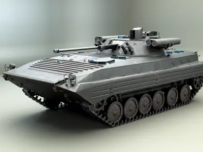 BMP-2M 3D model