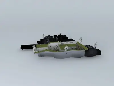 training map Free 3D model
