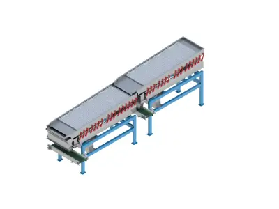 Raisin Sizing Machine 3D model