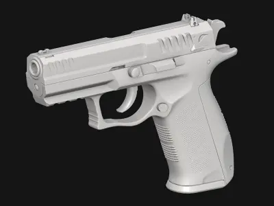 Fort-17  Low-poly 3D model