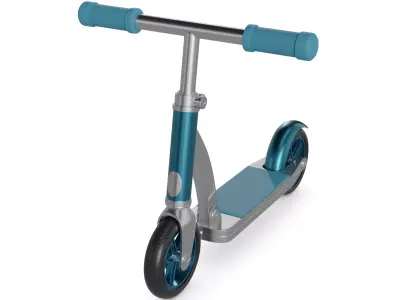Kick Scooter 3D model PBR