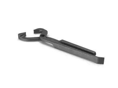 Tool Grease and Dust Cap GCP10 Low-poly 3D model