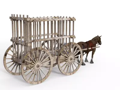 CART with cell 3D model