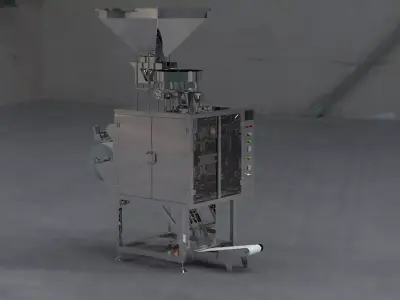 Vffs packing machine 3D model