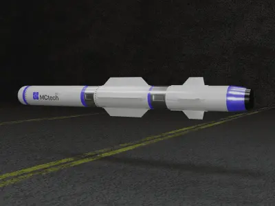 MCtech G001 Navy Antiship Missile 3D model