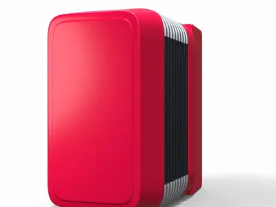 Accordion Low-poly 3D model