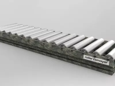 roller conveyor Free 3D model