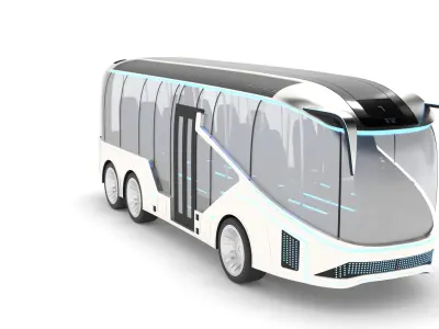 Public Bus 3D model