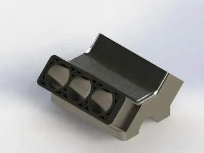  engine block 3D model