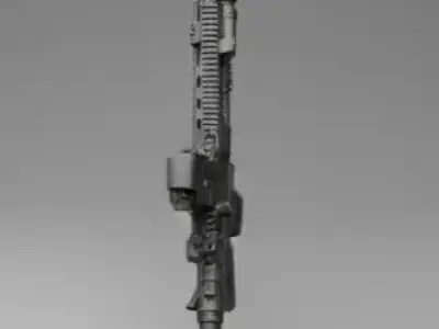 3d model assaultrifle 3D model
