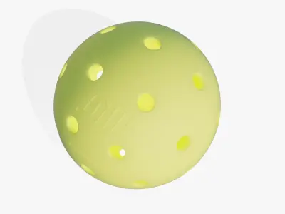 Outdoor Pickleball 3D model