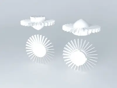 model flower Free 3D model