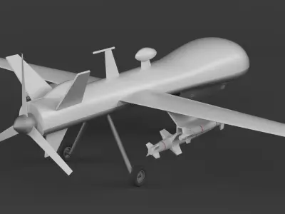 Drone 3D model 25