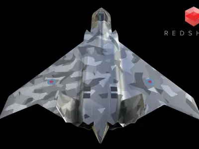 RAF Tempest 3D model