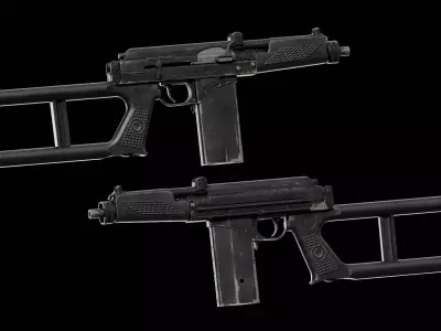 KBP VSK-94 Low-poly 3D model