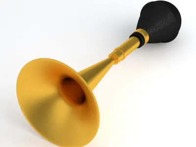 Vintage Vehicle Horn 03 Collection 3D model