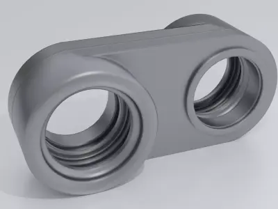 Hard Surface Industrial Machine Tool  Free low-poly 3D model
