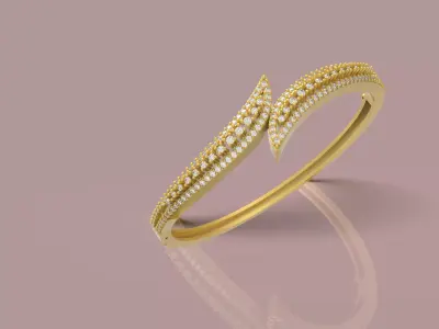 Diamond Bracelet - 008 3D print model