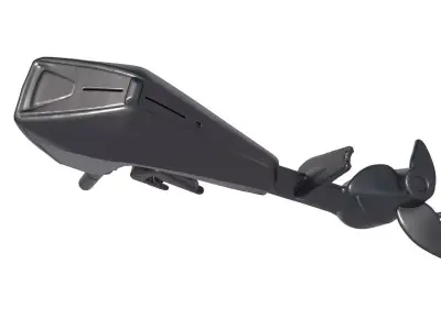 outboard engine stand - boat engine - Yamaha Outboard  3D print model