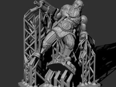 Cyberzerkers - Chieftain 1 3D print model
