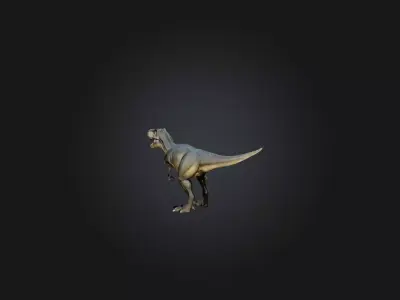 Realistic dinosaur Model Low-poly 3D model purchase