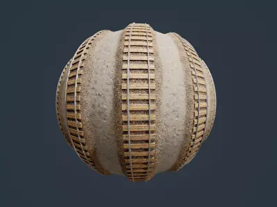 Train Tracks Seamless PBR Texture 02 Texture