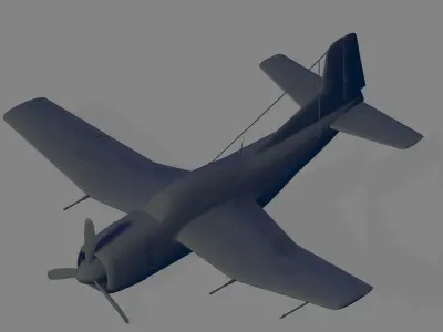 BTD-1 Destroyer 3D model