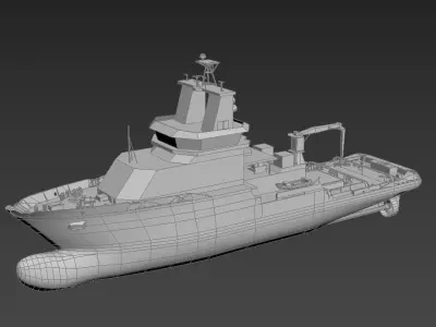 Tugboat 3D print model