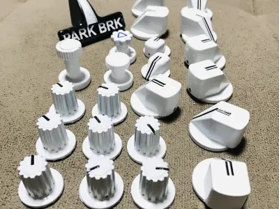 Airbus Knob 3D print model