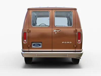 1976 Ford Econoline 3D model