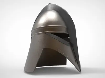 war helmet 3D model purchase