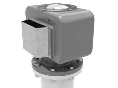 JIS 200A Air Vent Head 3D model