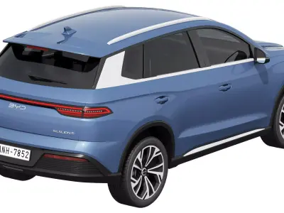 BYD Sealion 5 DM-i 2025 3D model