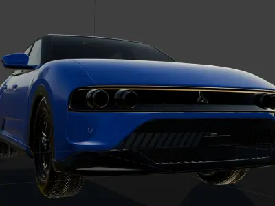 2027 Dodge Journey SXT Free 3D model