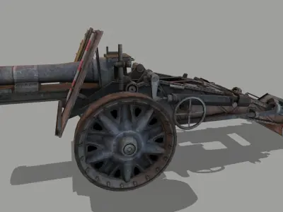 sIG 33 Low-poly 3D model